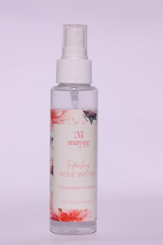 Mavee Signature Refreshing Rose Water With Collagen And Vitamin E Toner