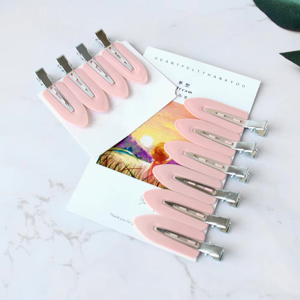 10 pieces Pink Hair Pin Clips