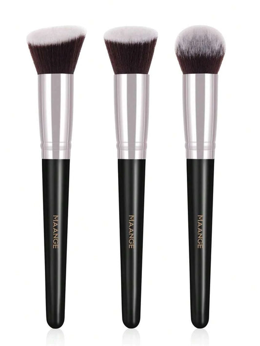 3pcs Professional Foundation Brush&Powder Brush set