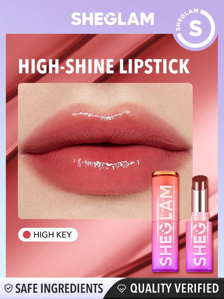 SHEGLAM Mirror Kiss High-Shine Lipstick