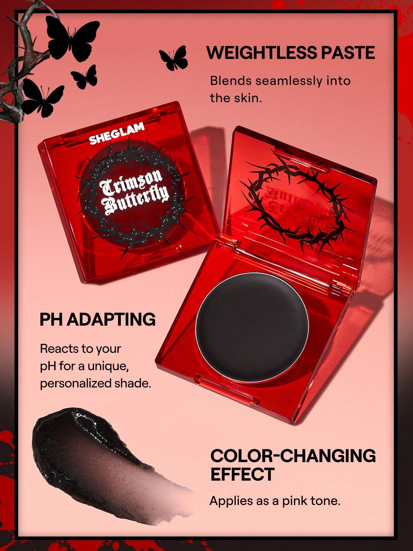 SHEGLAM Bloodline Color Changing Blush