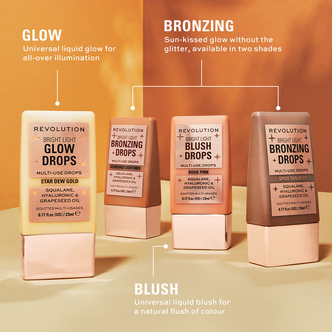 Makeup Revolution Bright Light Bronzing Drops