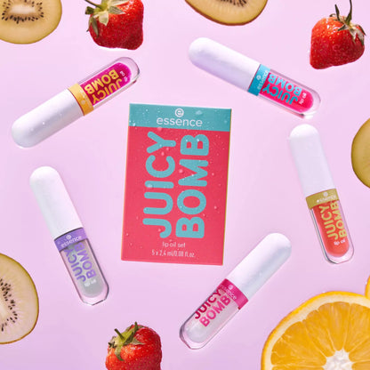 Essence JUICY BOMB lip oil set