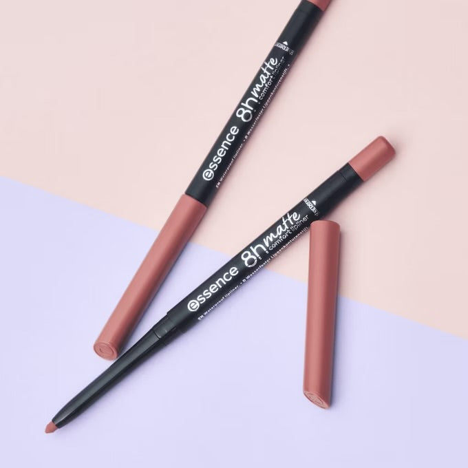 Essence 8h MATTE comfort lipliner - 04 Rose Nude