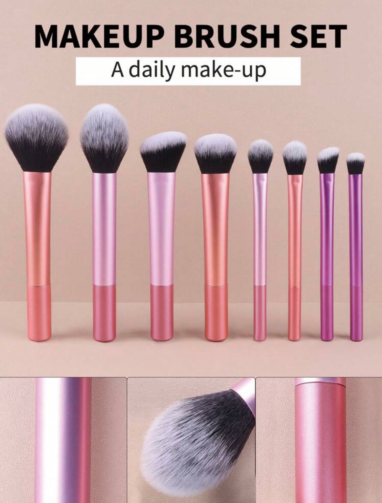 8 Pieces Brush Set