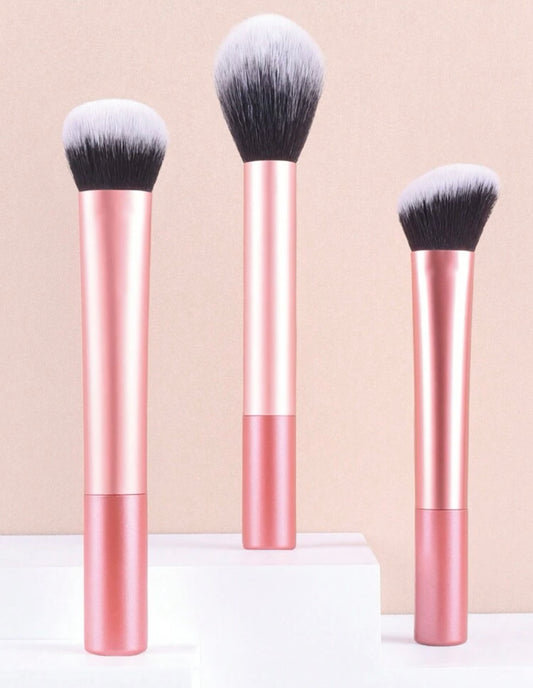 3 Pieces Face Brush Set