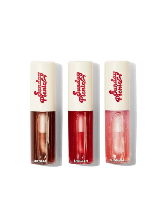 SHEGLAM Sunday Picnic Layer Cake Lip Oil Set