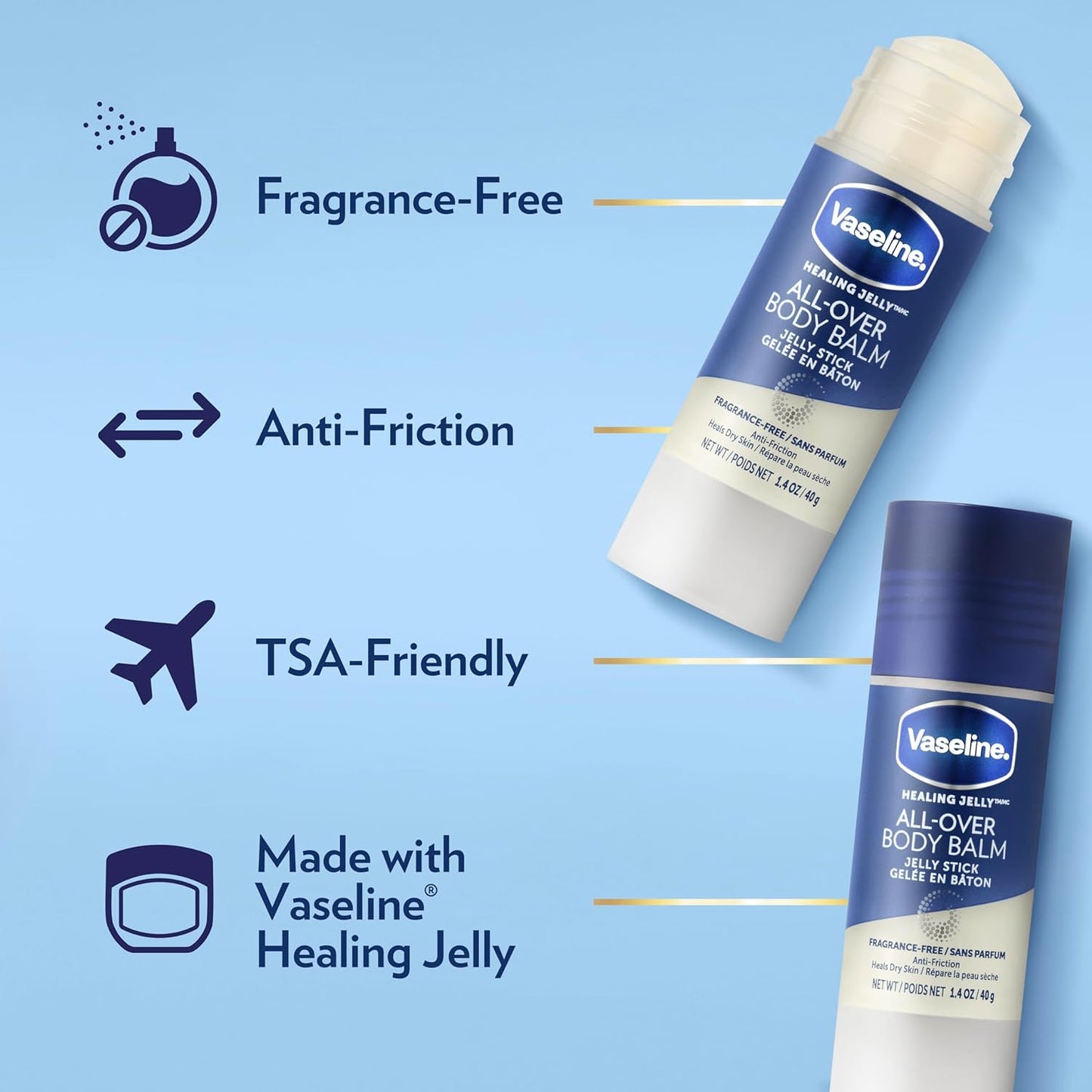 Vaseline All Over Body Balm Jelly Stick