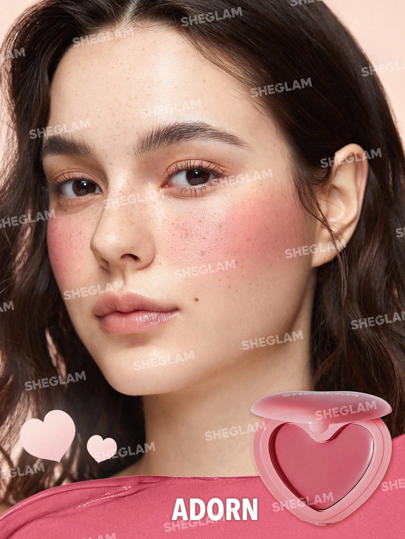 SHEGLAM Playing Cupid Cream Blush-Affection