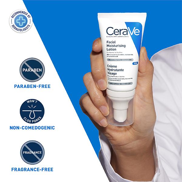 Nighttime Skincare Essential: CeraVe PM Facial Lotion in Lebanon