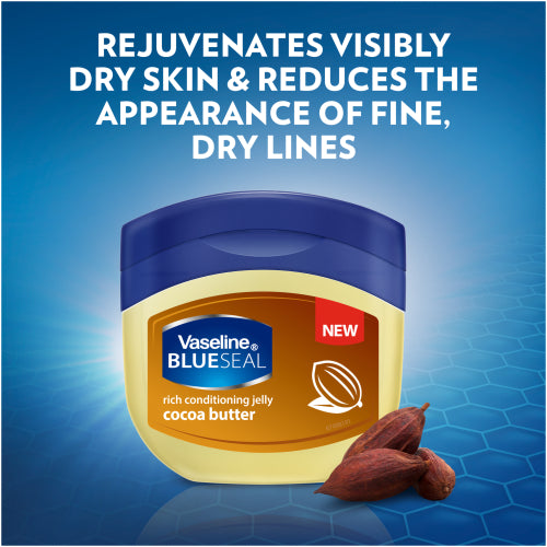 Vaseline Petroleum Jelly Blue Seal With Cocoa Butter